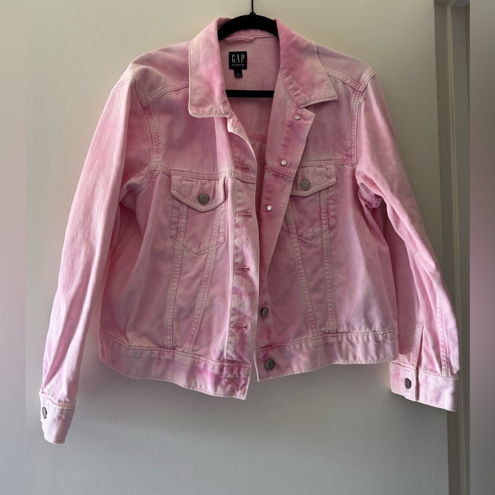 Pink Denim Jacket